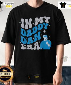 Official In My Daddy Dan Era Detroit Game Day T-Shirt featuring bold graphics and vibrant colors, perfect for game day.