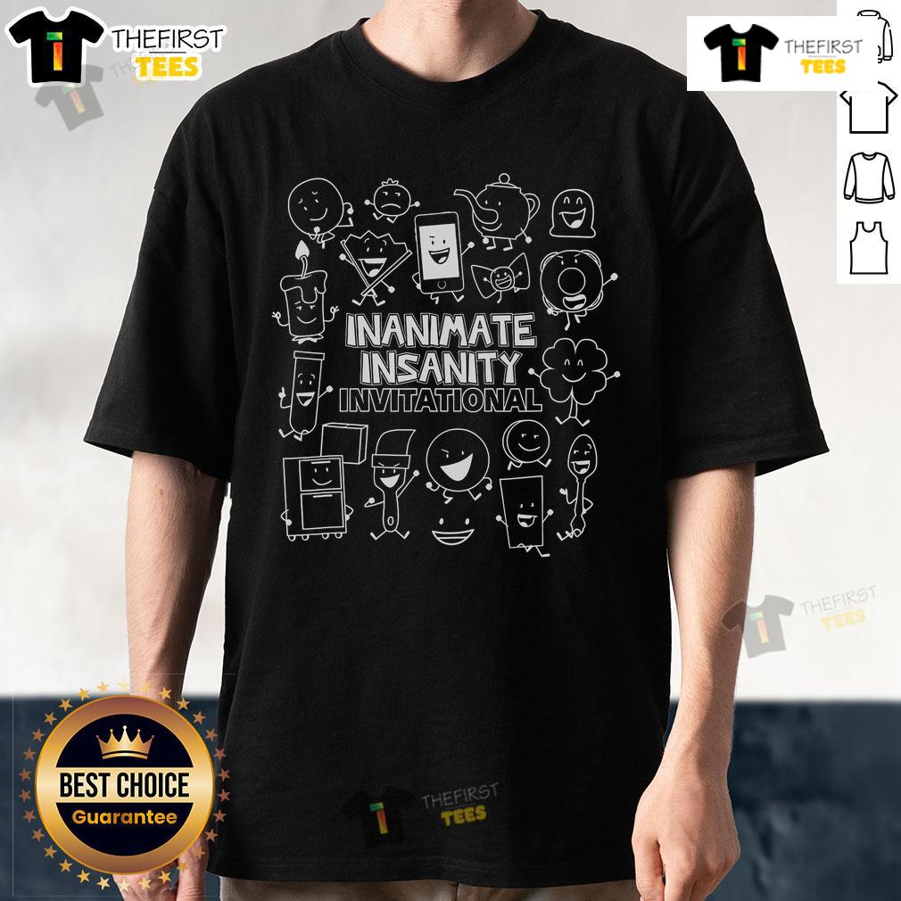 Official Inaniamate Insanity Invitational Icon T Shirt Official Inaniamate Insanity Invitational Icon T-Shirt featuring vibrant graphics and unique design for fans and participants.