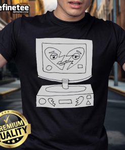 Official James Marriott Broken Heart Woven T-Shirt featuring a unique design, perfect for fans and casual wear.
