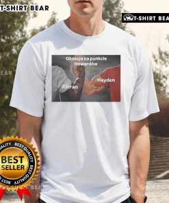 Official Kieran Hayden Obsesja Na Punkcie Howardw T-Shirt featuring unique graphic design and vibrant colors.