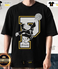Official Kim English Friars Basketball T-Shirt featuring team logo and vibrant design for fans and players.