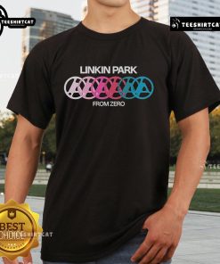 Official Linkin Park From Zero Six Members Tour T-Shirt featuring band logos and tour dates in stylish design.