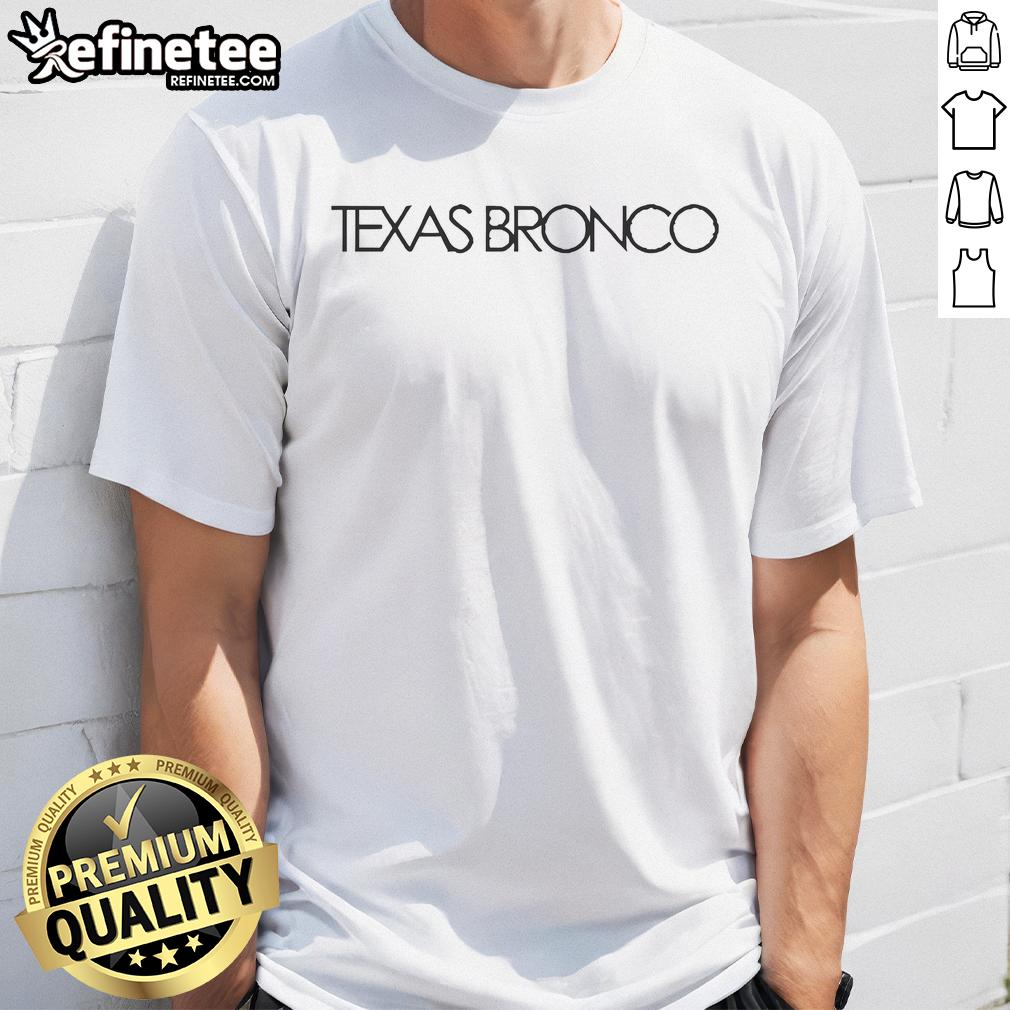 Official Mansoor Texas Bronco T Shirt Official Mansoor Texas Bronco T-Shirt featuring bold design and vibrant colors, perfect for fans and casual wear.