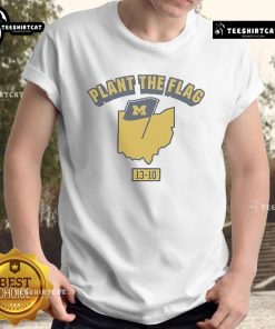 Official Michigan Football Plant The Flag 2024 T-Shirt featuring bold team colors and logo for die-hard fans.