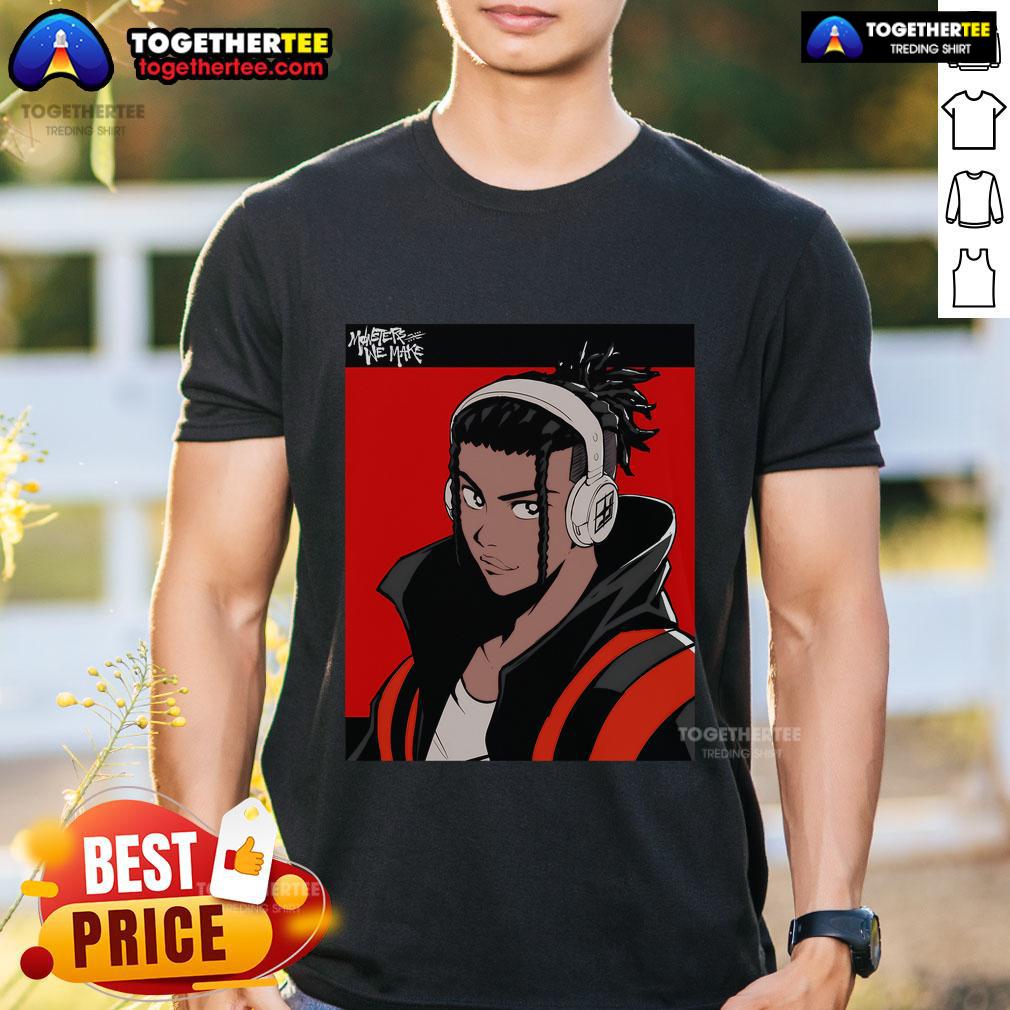 Official Monsters We Make Jabari Booker T Shirt Official Monsters We Make Jabari Booker T-Shirt featuring unique design and vibrant colors for fans and collectors.