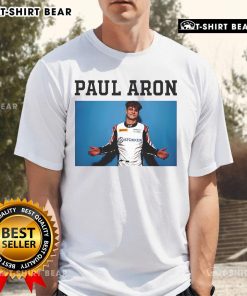 Official Paul Aron Portrait T-Shirt featuring a vibrant graphic of Paul Aron, perfect for fans and collectors.