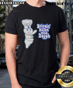 Alt Text: Official Pillsbury Doughboy Bringing Home The Dough 2024 T-Shirt featuring the iconic Doughboy logo in vibrant colors.