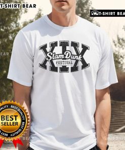Official Slam Dunk XIX T-Shirt featuring a stylish design, perfect for basketball fans and streetwear enthusiasts.