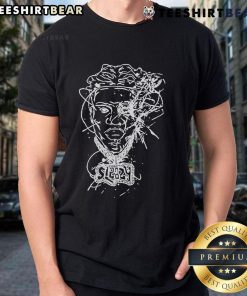 Official Sleazyworld Go Portrait T-Shirt featuring bold graphic design and vibrant colors, perfect for casual streetwear.