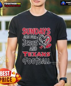 Official Sundays Are For Jesus And Houston Texans Football Diamond T-Shirt featuring bold graphics and vibrant colors.