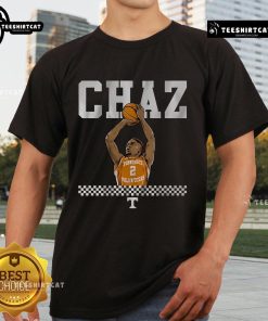 Official Tennessee Basketball Chaz Lanier T-Shirt featuring vibrant team colors and logo, perfect for fans and collectors.