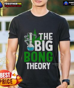Official The Big Bong Theory Cannabis 420 T-Shirt featuring humorous marijuana graphics for cannabis enthusiasts.