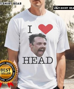 Official Travis Head I Love Head T-Shirt featuring a bold graphic design celebrating the cricket superstar.
