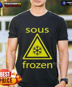 Official Wild West Drug Sous Frozen T-Shirt featuring a bold design, perfect for fans of Western-themed apparel.
