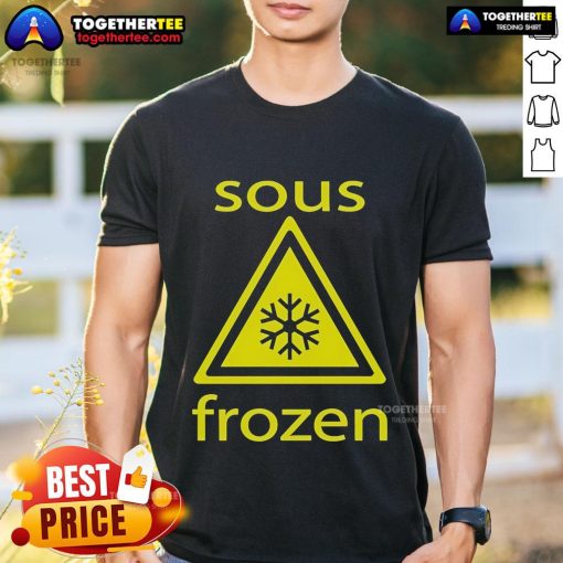 Official Wild West Drug Sous Frozen T-Shirt featuring a bold design, perfect for fans of Western-themed apparel.