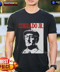 Alt Text: Official Zayn wearing a Corrado Jr T-shirt, showcasing his stylish look and love for unique fashion.