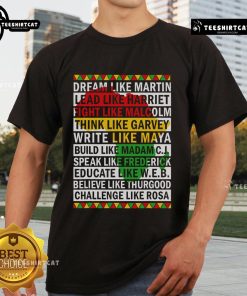 Premium Black History Month T-Shirt featuring an inspiring African leader design, celebrating heritage and empowerment.