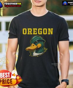 Alt Text: Premium Graphic State of Oregon Football Evergreen Sports Spirit T-Shirt showcasing vibrant design and team pride.