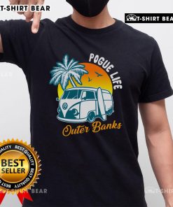 Alt Text: Premium Pogue Life Banks Bronco Van Outer T-Shirt featuring a stylish design for fans of the Pogue Life series.