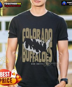 Pretty Colorado Buffaloes Nation T-Shirt featuring vibrant colors and the iconic Buffaloes logo, perfect for fans.
