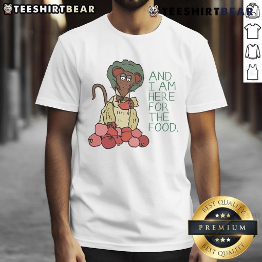 Pretty Muppet Christmas Carol Rizzo T-Shirt featuring vibrant graphics of Rizzo the Rat in festive colors.