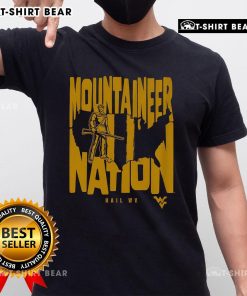 Pretty West Virginia Mountaineers Nation T-Shirt featuring vibrant colors and team logo, perfect for fans and supporters.