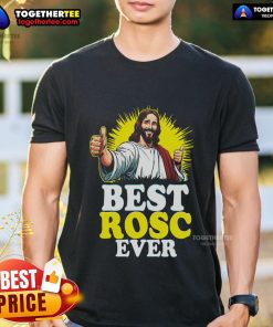 Funny Easter Jesus nurse doctor surgeon T-shirt featuring the phrase 'Top Best Rosc Ever' for humor and faith.