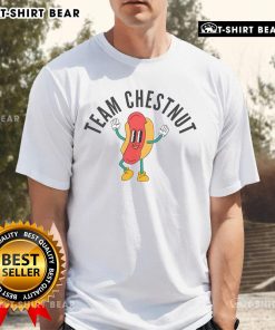 Top Bring Back Chestnut Contest Winner Team wearing Chestnut T-Shirts, celebrating their victory in a festive outdoor setting.