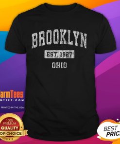 Top Brooklyn Ohio vintage sports established T-shirt featuring retro design and bold graphics for sports enthusiasts.
