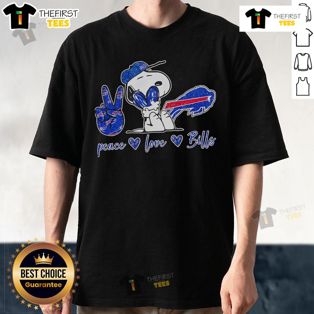 Top Buffalo Bills Peanuts Peace Love Bills T Shirt Top Buffalo Bills Peanuts Peace Love Bills T-Shirt featuring a vibrant design perfect for fans and game day wear.