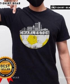Top Charleston Skyline Soccer Champs T-Shirt showcasing vibrant design for soccer enthusiasts and fans of Charleston sports.