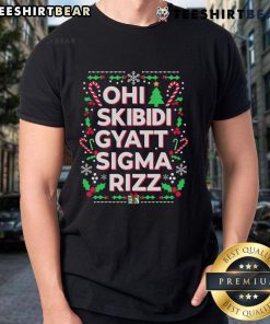 Top Christmas Ohiskibidi Gyattsigma Rizz Gen Alpha Xmas Party T-Shirt featuring festive designs and vibrant colors.