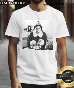 Top Elf Spaghetti Christmas Vintage T-Shirt featuring a playful elf design, perfect for holiday celebrations and casual wear.