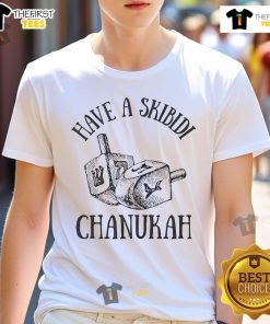 Top Have A Skibidi Chanukah Hanukkah T-Shirt featuring festive designs and vibrant colors for holiday celebrations.
