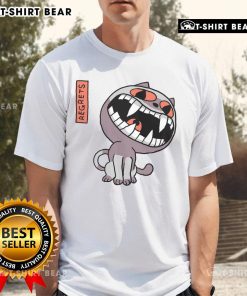 Alt Text: Top Herald Of Regrets Cat T-Shirt featuring a whimsical cat design for cat lovers and unique fashion enthusiasts.