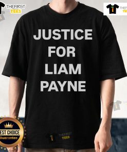 Top Justice For Liam Payne T-Shirt featuring bold graphic design and vibrant colors, perfect for fans supporting Liam.