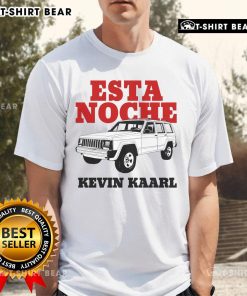 Alt Text: Top Kevin Kaarl Playera Esta Noche Blanca Ultra Sodade T-Shirt displayed on a mannequin with vibrant design.