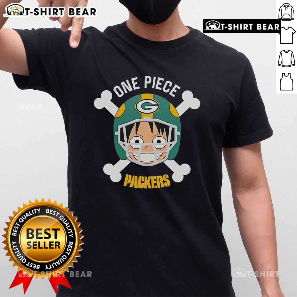 Top Luffy One Piece X Green Bay Packers T Shirt Top Luffy One Piece X Green Bay Packers T-Shirt featuring vibrant graphics and bold colors for fans of anime and football.