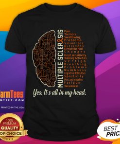 Top Multiple Sclerosis facts printed on a stylish MS Awareness support T-shirt for raising awareness and showing solidarity.