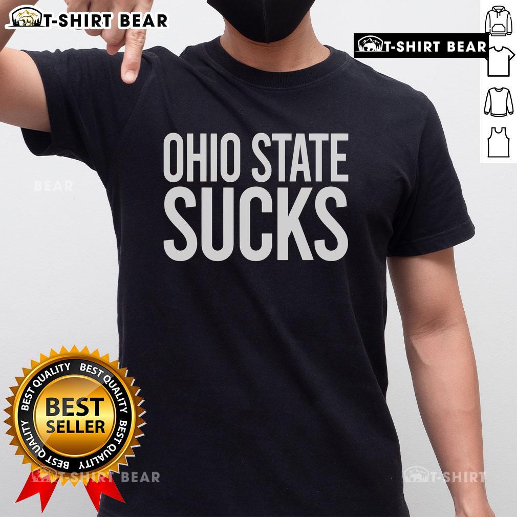 Top Peyton Manning Ohio State Sucks T Shirt Alt Text: Top Peyton Manning Ohio State Sucks T-Shirt featuring bold graphics and humorous sports design for fans.