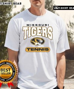 Top Rally Missouri Tigers Tennis T-Shirt featuring vibrant team colors and logo, perfect for fans and players alike.