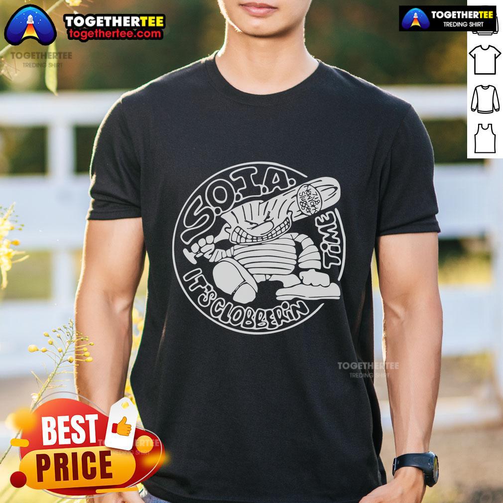 Top Sick Of It It'S Clobbering Time T Shirt Top Sick Of It It'S Clobbering Time T-Shirt featuring bold graphics and a stylish fit for fans of comic culture.