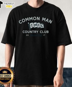 Top Common Man Country Club Pennant T Shirt