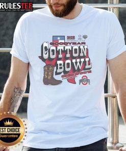 Awesome College Football Playoff 2025 Ohio State T-Shirt for Goodyear Cotton Bowl Classic fans, featuring bold graphics.