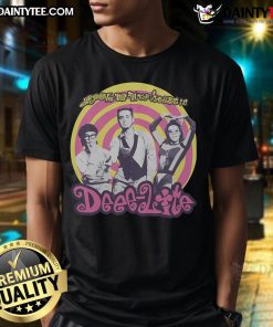 Awesome Deee Lite 90s dance music classic T-shirt featuring vibrant graphics and retro design, perfect for music lovers.