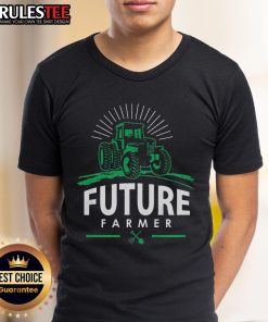 Awesome Future Farmer Rural Tractor T-Shirt featuring a vibrant tractor graphic, perfect for aspiring farmers and agriculture lovers.