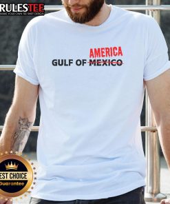 Alt Text: Awesome Gulf Of America Trump Vance T-Shirt featuring patriotic design and vibrant colors for supporters.