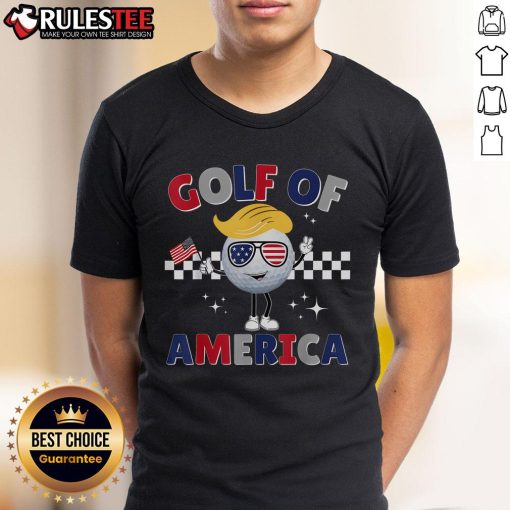 Awesome Gulf of Mexico Trump T-Shirt showcasing patriotic design for fans of the United States of America.