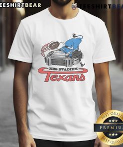 Alt Text: Awesome Houston Texans NRG Stadium T-Shirt featuring team colors and logo, perfect for game day attire.