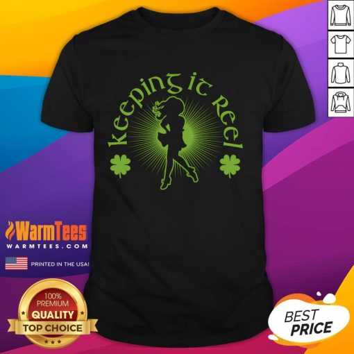 Awesome Irish Dance Costume Feis t-shirt featuring shamrock design, perfect for Irish dancing enthusiasts.